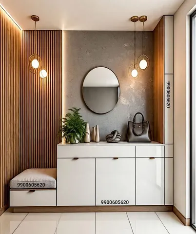 Lavabolu banyo dolabı tasarım örneği — DLN-BN-054