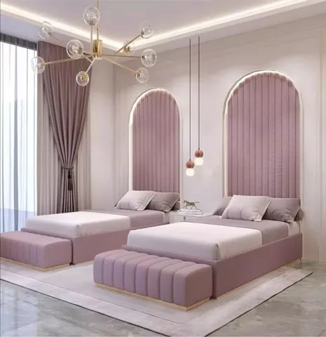 Çocuk odası modeli için mobilya yerleşimi örneği — DLN-CO-019