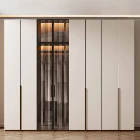 Gardırop modeli ve giysi depolama tasarım örneği — DLN-GD-004