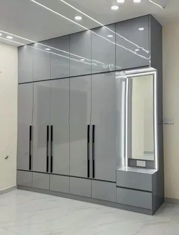 Gardırop modeli ve giysi depolama tasarım örneği — DLN-GD-014