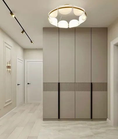 Gardırop modeli ve giysi depolama tasarım örneği — DLN-GD-016