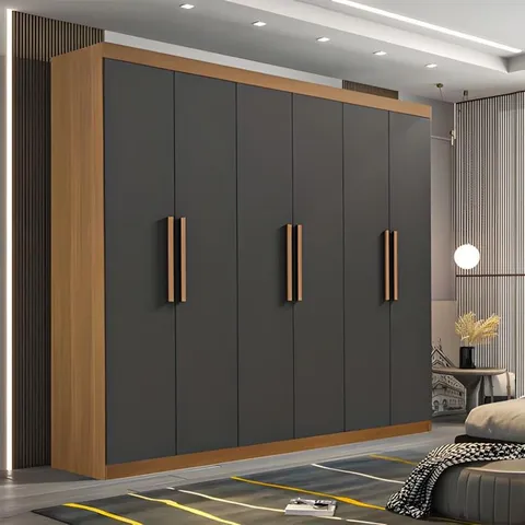 Gardırop modeli ve giysi depolama tasarım örneği — DLN-GD-040