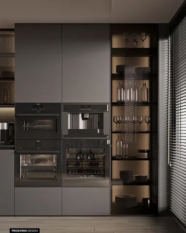 Mutfak dolabı modeli için yerleşim ve depolama tasarımı — DLN-MT-004