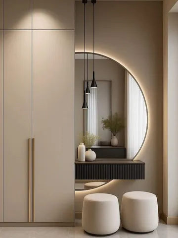 Vestiyer dolap modeli için antre depolama tasarımı — DLN-VS-053