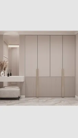 Vestiyer modeli ve antre dolabı tasarım örneği — DLN-VS-004