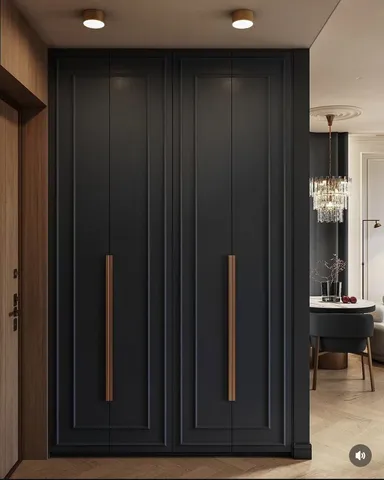 Vestiyer modeli ve antre dolabı tasarım örneği — DLN-VS-010