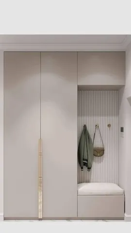 Vestiyer modeli ve antre dolabı tasarım örneği — DLN-VS-025