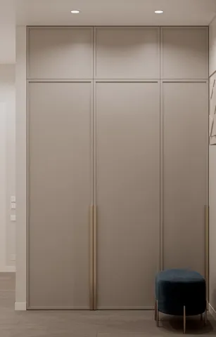 Vestiyer modeli ve antre dolabı tasarım örneği — DLN-VS-082